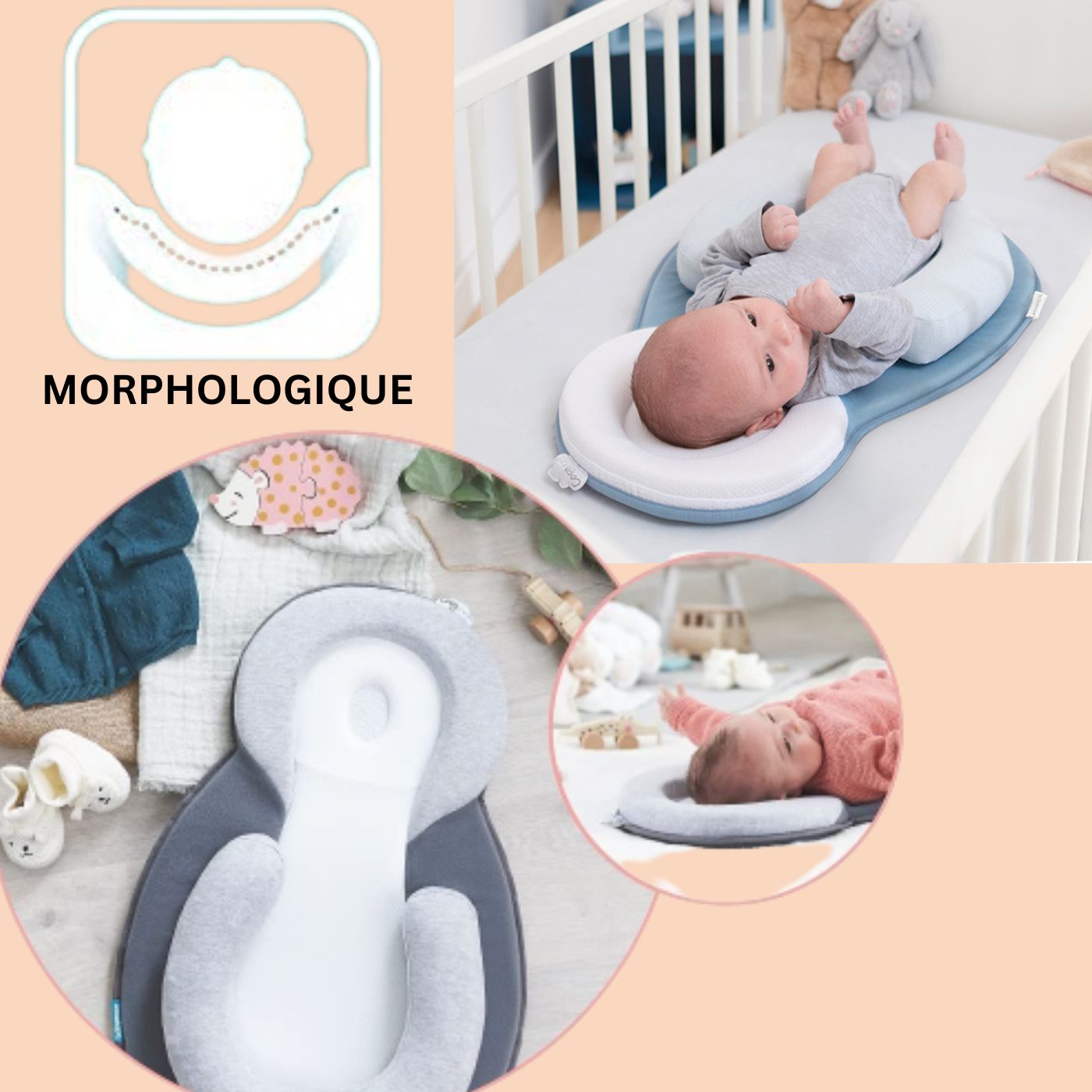 Babyconfort  Oreiller de protection pour bébé – Entre Bébé et Moi