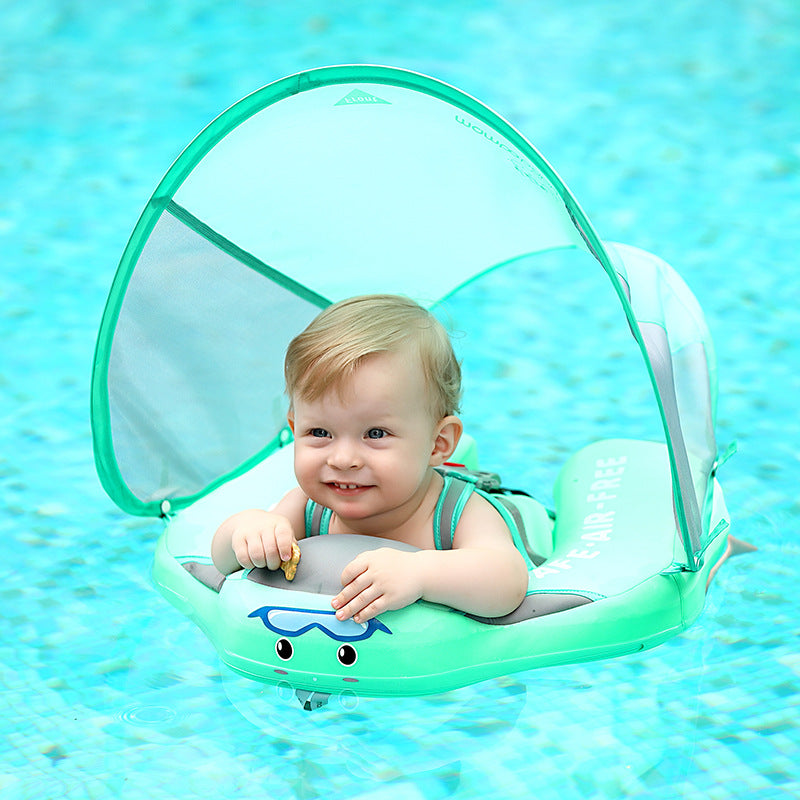Flotteur de natation pour bébé, flotteurs pour bébé pour piscine avec siège  de sécurité, flotteur de piscine pour bébé sans basculement épaissir  l'entraînement de natation pour bébé 0-3 ans