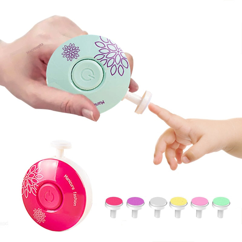 Coupe ongles électrique pour bébé.